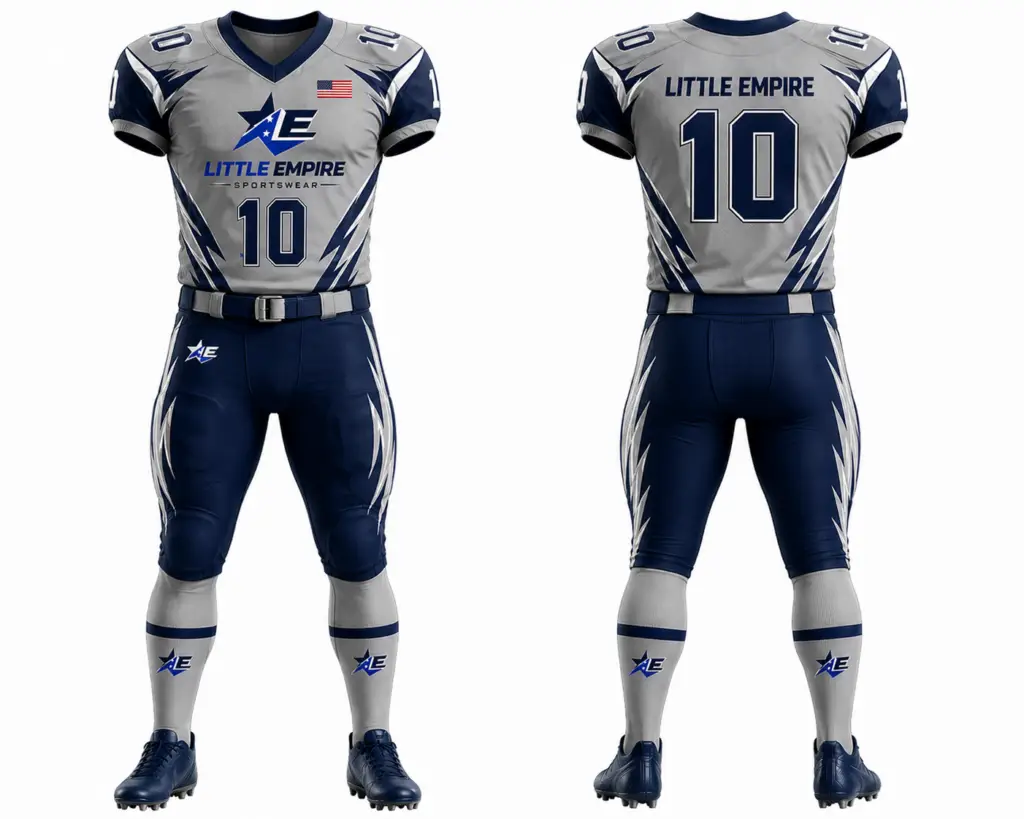american football uniform custom football uniform sublimation football uniform football teamwear tackle twill football jersey embroidered football uniform sportswear Pakistan teamwear manufacturer