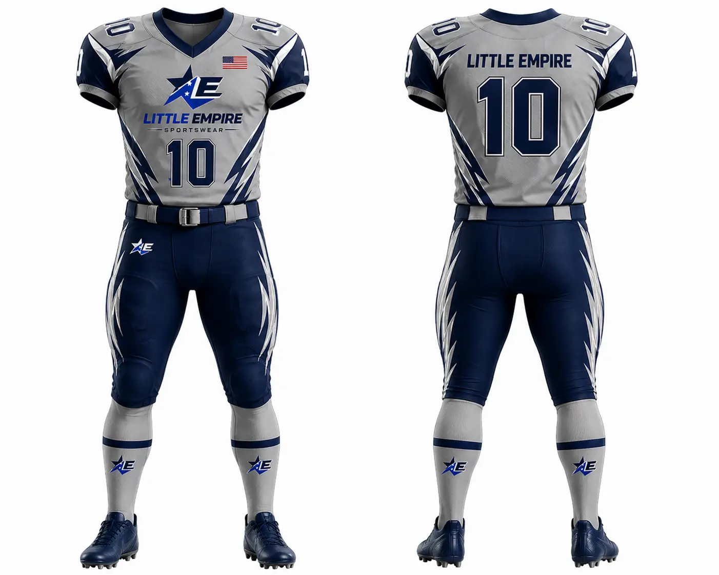 american football uniform custom football uniform sublimation football uniform football teamwear tackle twill football jersey embroidered football uniform sportswear Pakistan teamwear manufacturer