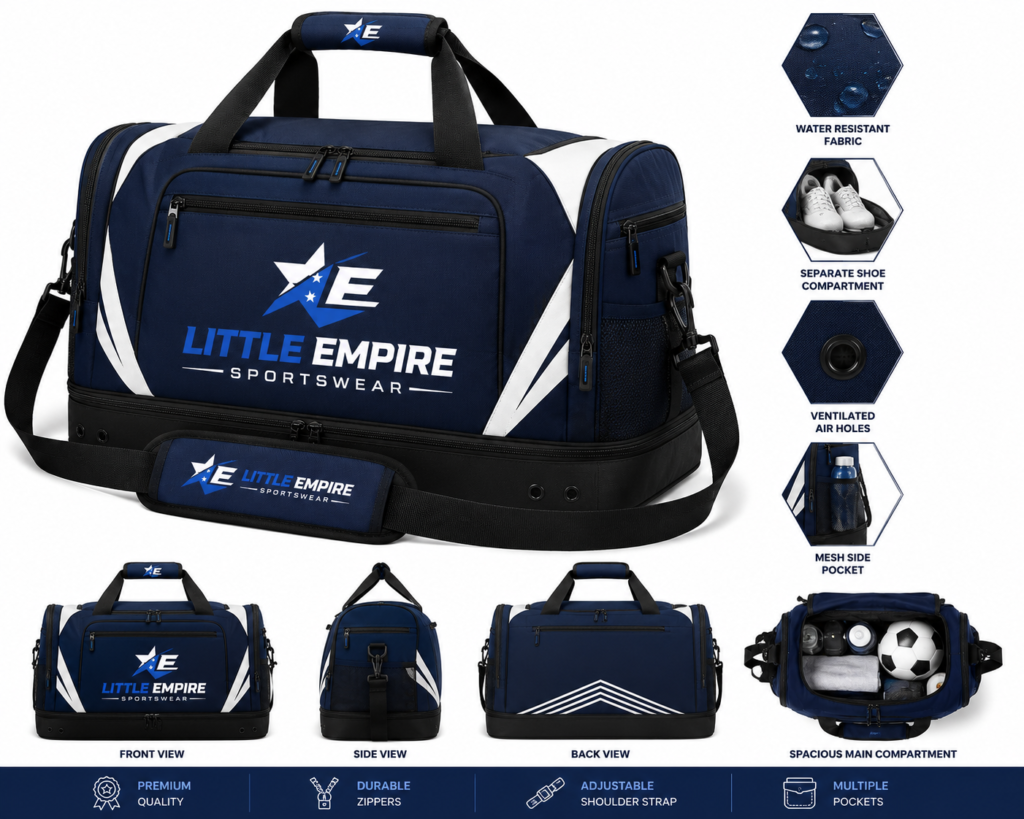 Custom sports bag professional team travel and gym bag