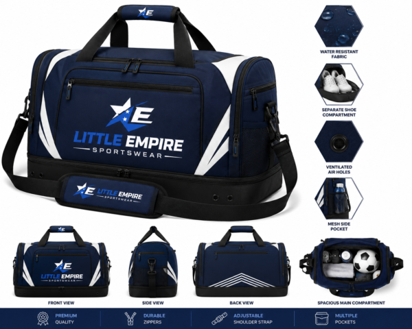 Custom sports bag professional team travel and gym bag